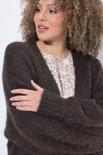 Plus size veliki brojevi Kardigan dugih rukava za punije