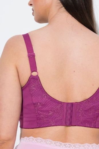 Plus size veliki brojevi Grudnjak bez žice s dodatkom ukrasne čipke za punije
