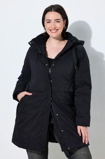 Plus size veliki brojevi Jakna vodoodbojna s kapuljačom za punije
