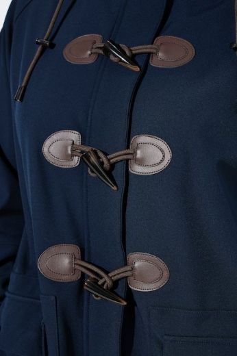 Plus size veliki brojevi Jakna vodoodbojna s kapuljačom za punije