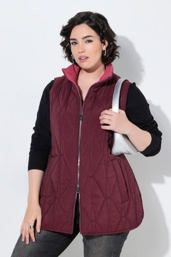 Plus size veliki brojevi Prsluk dvostrani prošiveni za punije