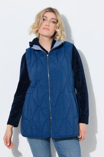 Plus size veliki brojevi Prsluk dvostrani prošiveni za punije