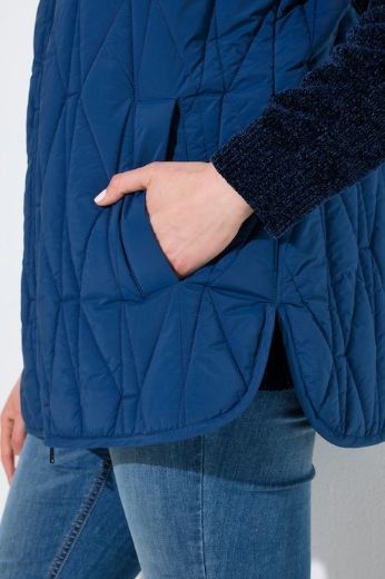 Plus size veliki brojevi Prsluk dvostrani prošiveni za punije