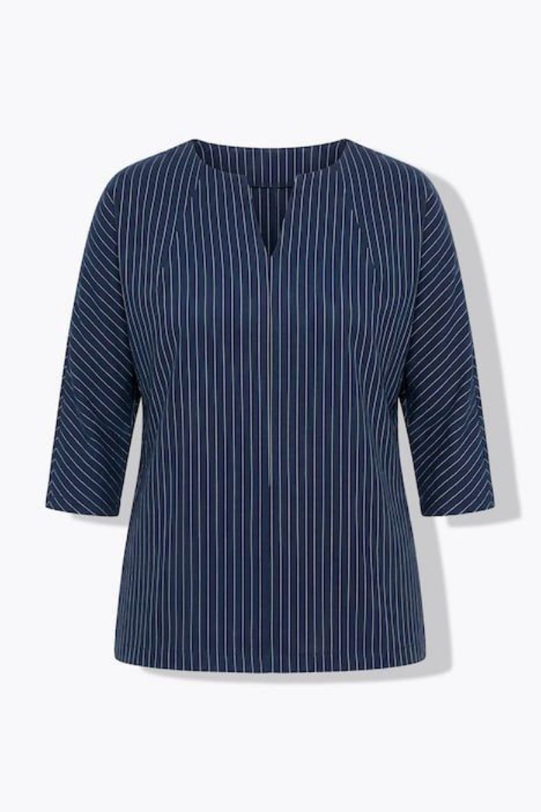 Plus size veliki brojevi Majica 3/4 rukava šireg kroja za punije