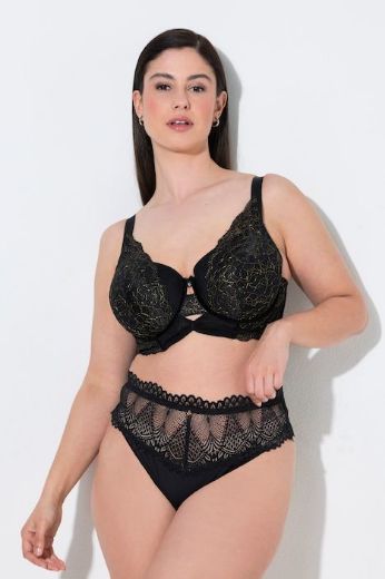 Plus size veliki brojevi Grudnjak sa žicom i mrežastim detaljima za punije