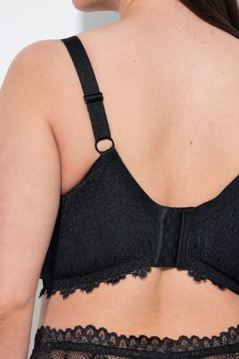 Plus size veliki brojevi Grudnjak čipkasti sa žicom za punije