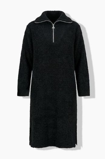 Plus size veliki brojevi Haljina dugih rukava A kroja za punije
