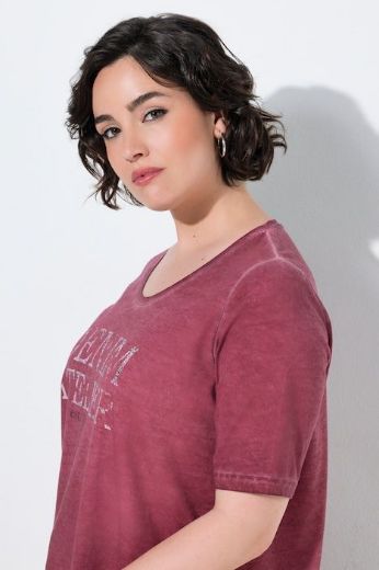 Plus size veliki brojevi Majica kratkih rukava A kroj za punije