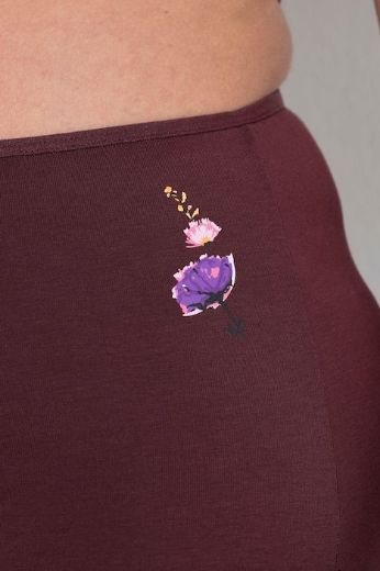 Plus size veliki brojevi Gaćice maxi 5 u paketu s cvjetnim motivom za punije