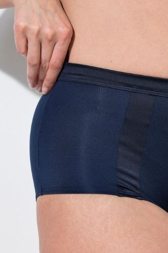 Plus size veliki brojevi Gaćice hipster s ukrasnim satenskim prugama za punije