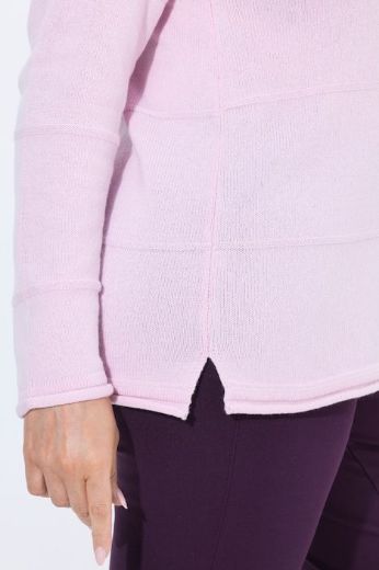 Plus size veliki brojevi Pulover dugih rukava okruglog izreza s prugama za punije