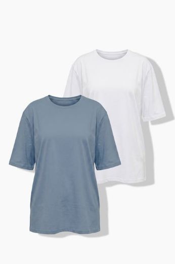 Plus size veliki brojevi Majica kratkih rukava 2 u paketu za punije