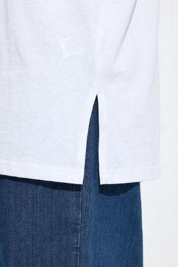 Plus size veliki brojevi Majica kratkih rukava s povišenim ovratnikom za punije