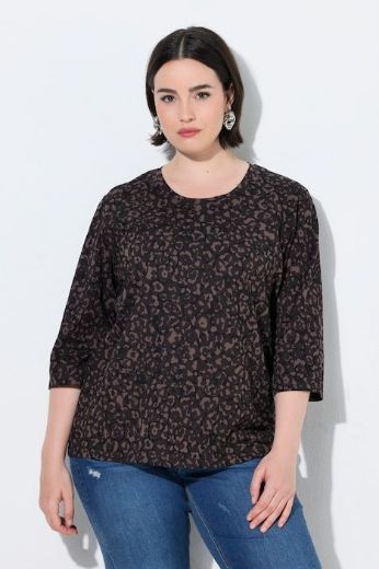 Plus size veliki brojevi Majica 3/4 rukava za punije