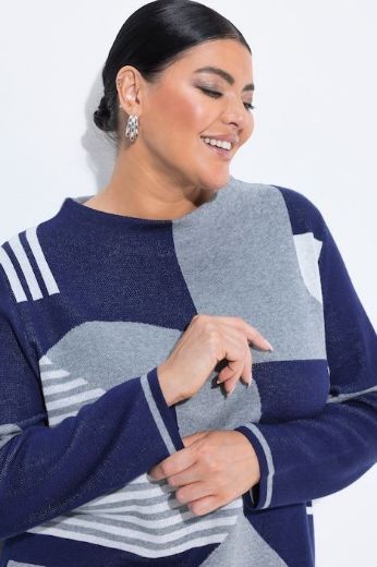 Plus size veliki brojevi Pulover dugih rukava za punije