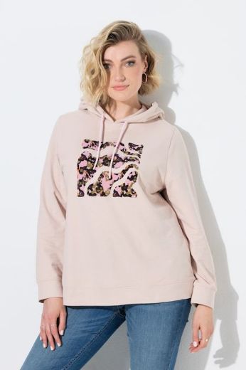 Plus size veliki brojevi Majica dugih rukava s kapuljačom za punije