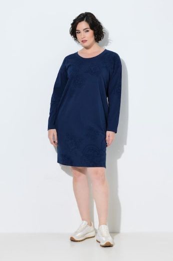 Plus size veliki brojevi Haljina dugih rukava za punije