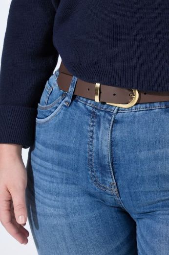 Plus size veliki brojevi  Remen sa zlatnom kopčom za punije