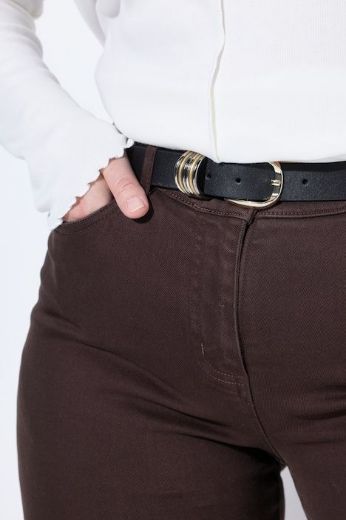 Plus size veliki brojevi  Remen s okruglom kopčom za punije