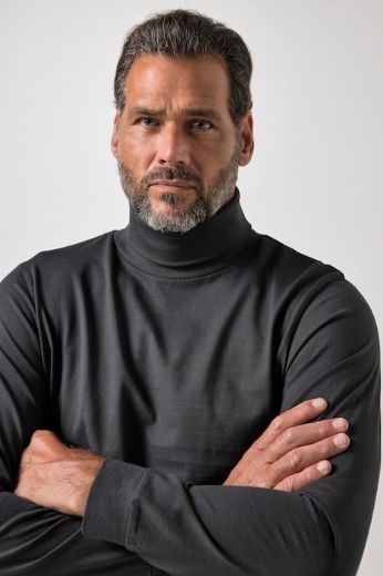 Plus size veliki brojevi Majica rol ovratnika za punije