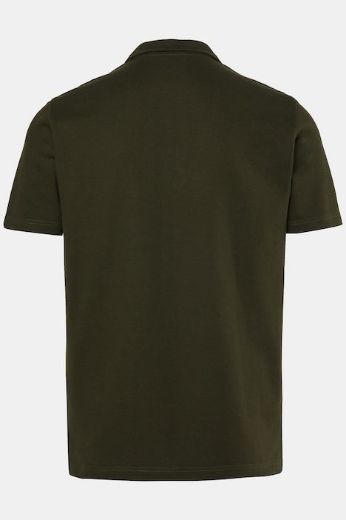Plus size veliki brojevi Majica polo kratkih rukava s patentnim zatvaračem za punije