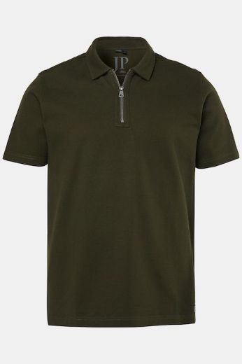 Plus size veliki brojevi Majica polo kratkih rukava s patentnim zatvaračem za punije