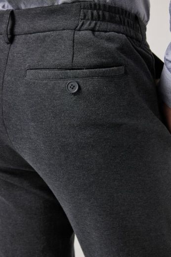 Plus size veliki brojevi Hlače poslovne elastične za punije