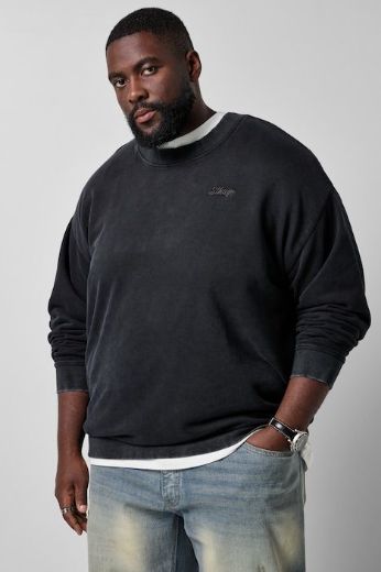 Plus size veliki brojevi Majica dugih rukava sportska šireg kroja okruglog izreza za punije