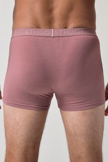 Plus size veliki brojevi Bokserice dužeg kroja 3 u paketu elastičnog struka za punije