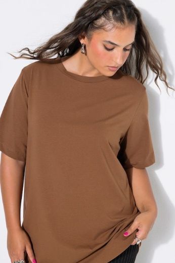 Plus size veliki brojevi Majica dugi model kratkih rukava za punije