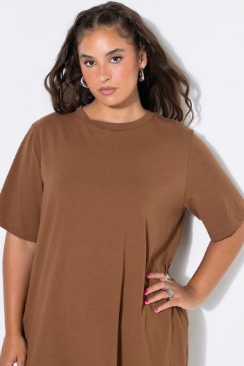 Plus size veliki brojevi Majica dugi model kratkih rukava za punije
