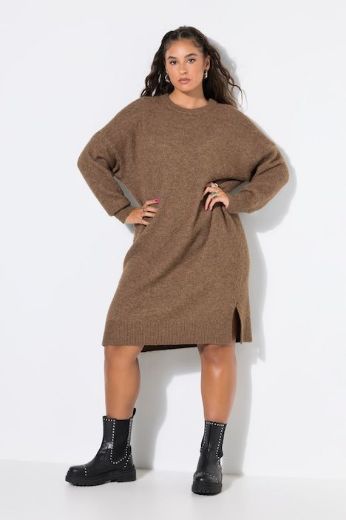 Plus size veliki brojevi Haljina pletena za punije