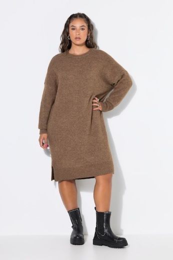 Plus size veliki brojevi Haljina pletena za punije