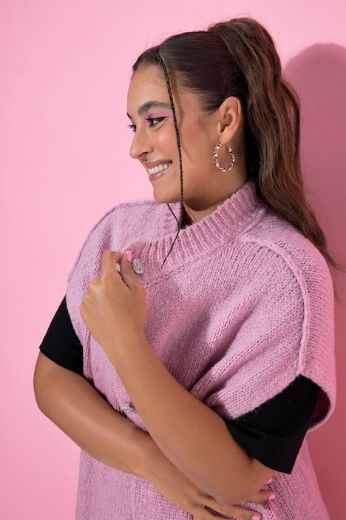 Plus size veliki brojevi Pončo za punije