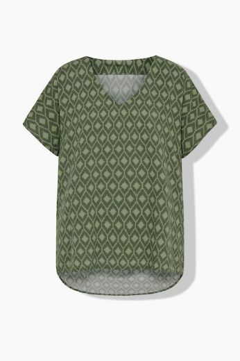 Plus size veliki brojevi Bluza kratkih rukava V ovratnika za punije