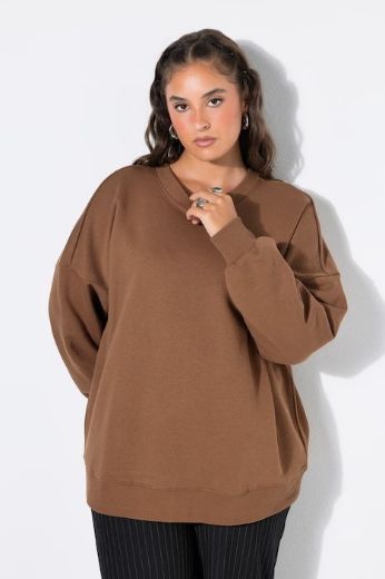 Plus size veliki brojevi Majica dugih rukava šireg kroja za punije