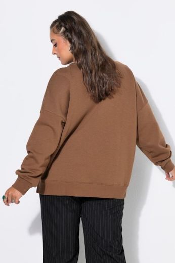 Plus size veliki brojevi Majica dugih rukava šireg kroja za punije