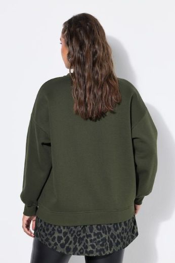Plus size veliki brojevi Majica dugih rukava šireg kroja za punije