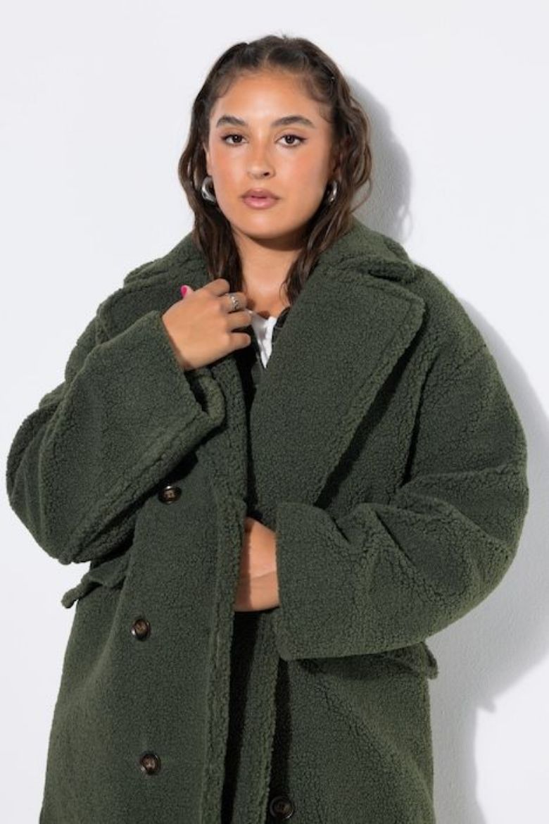 Plus size veliki brojevi Kaput šireg kroja za punije