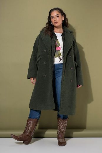 Plus size veliki brojevi Kaput šireg kroja za punije
