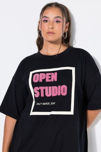 Plus size veliki brojevi Majica kratkih rukava šireg kroja za punije