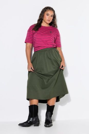 Plus size veliki brojevi Suknja A kroja za punije