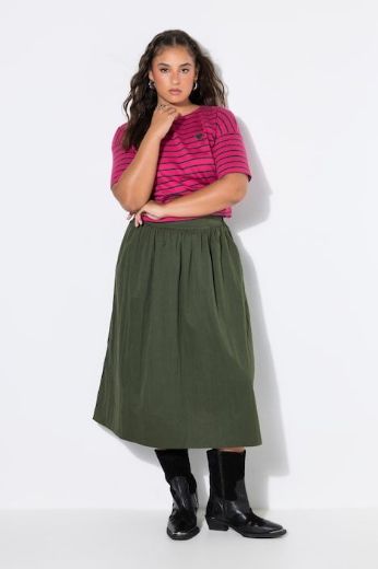 Plus size veliki brojevi Suknja A kroja za punije