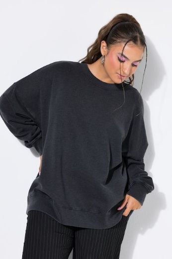 Plus size veliki brojevi Majica dugih rukava šireg kroja za punije
