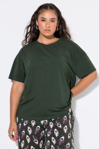 Plus size veliki brojevi Pidžama komplet kratkih rukava i dugih nogavica za punije