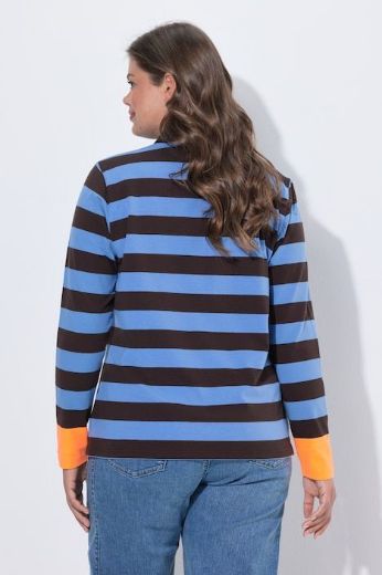 Plus size veliki brojevi Majica Polo dugih rukava za punije