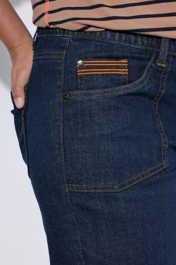 Plus size veliki brojevi Traperice ravnih nogavica za punije