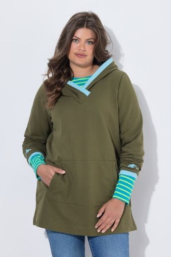 Plus size veliki brojevi Majica dugih rukava dužeg kroja za punije