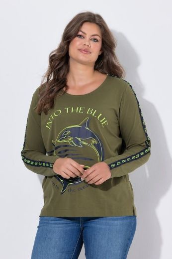 Plus size veliki brojevi Majica dugih rukava za punije