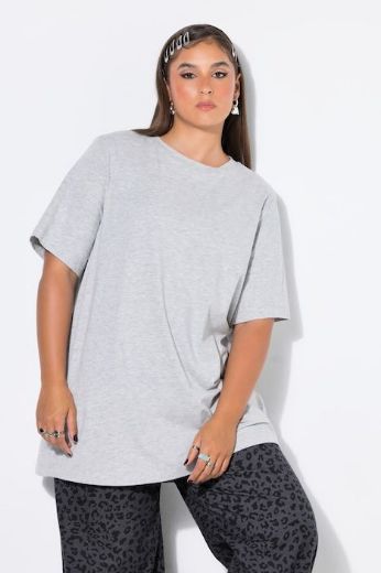 Plus size veliki brojevi Majica dugi model kratkih rukava za punije